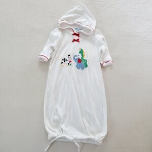 Vintage Animals Applique Sleep Sack 3 months